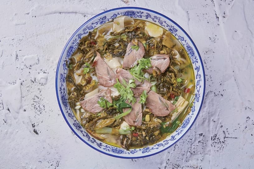 酸菜牛肉面
