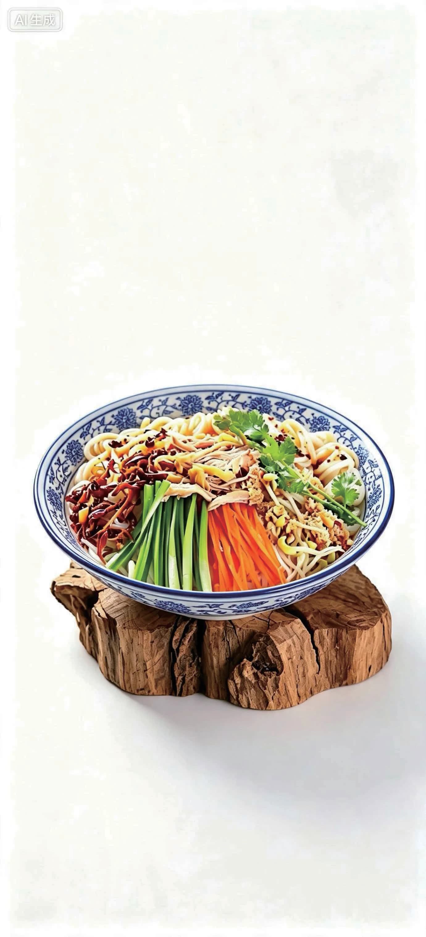 鸡丝拌面